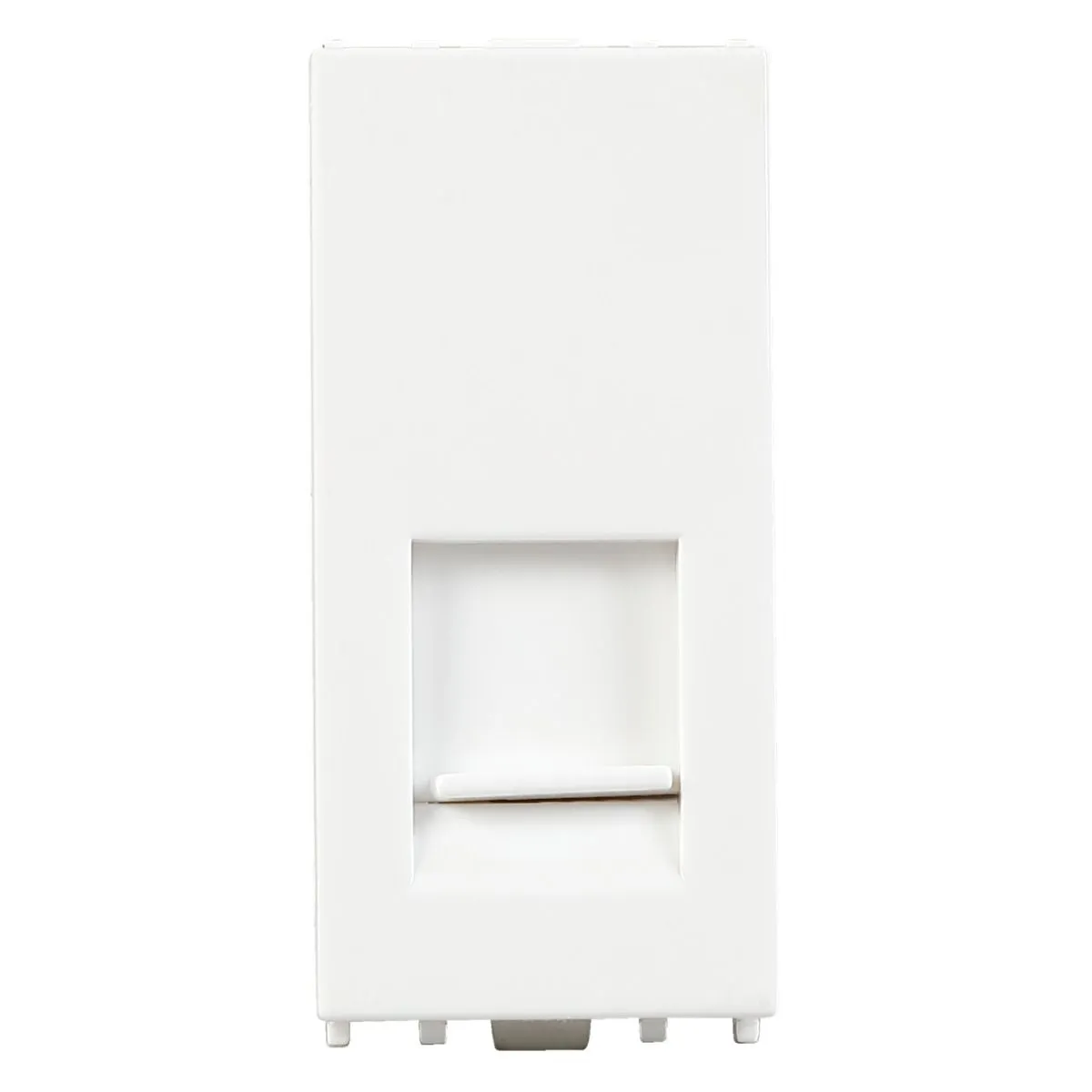 Havells Adiva RJ11 Telephone Socket · 1 M White