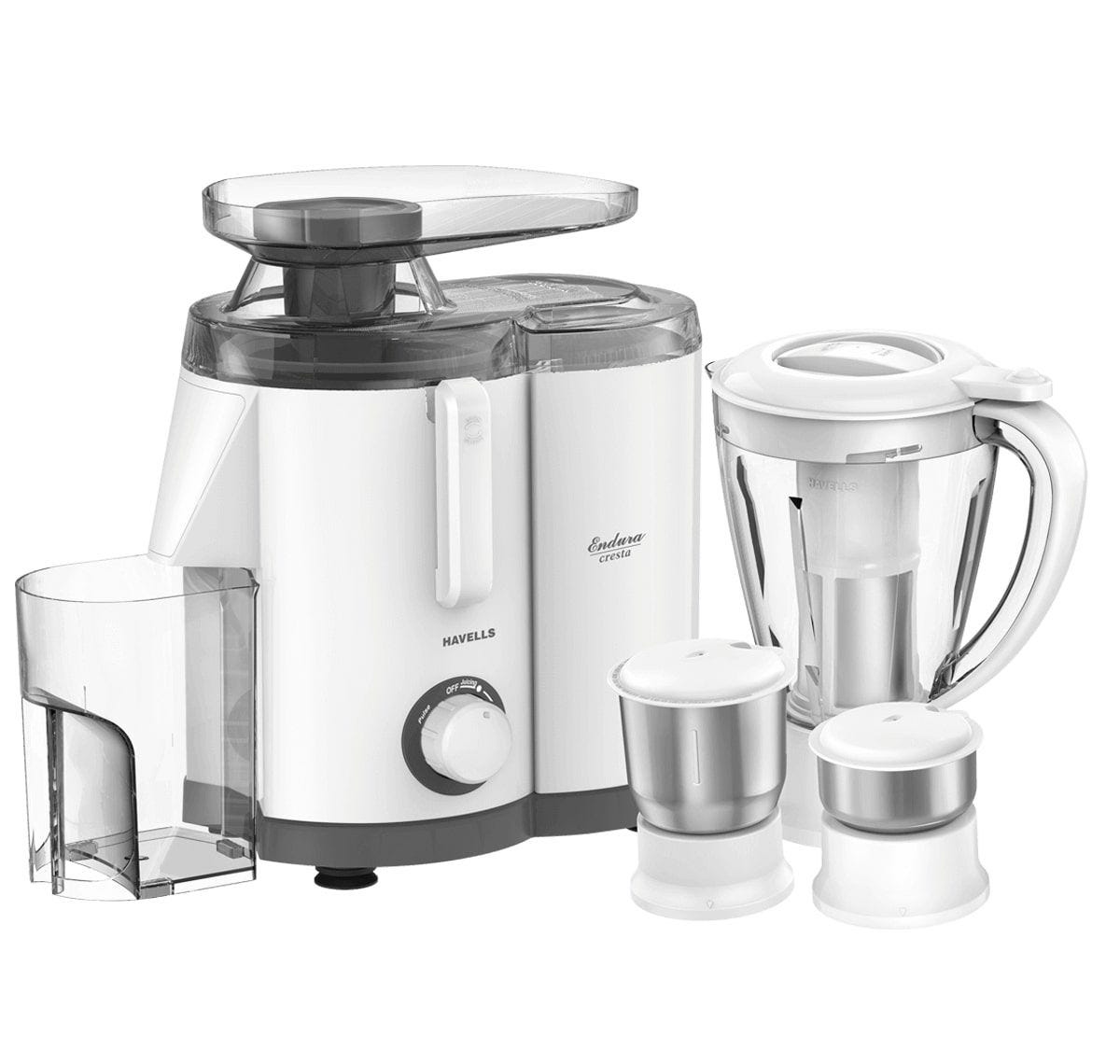 Havells Endura Cresta Juicer Mixer Grinder · 500 W · 2 L · 4 Jar