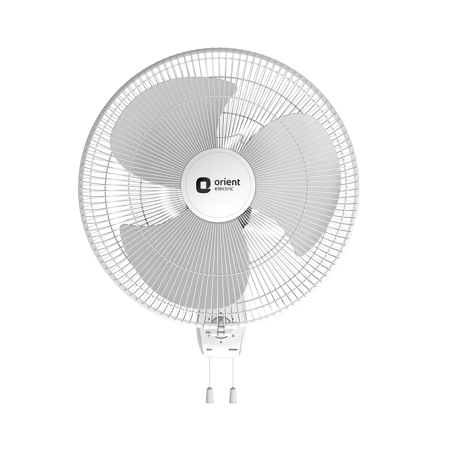 Orient 400 mm Wall 47 3-in-1 High Speed Wall Fan · Ideal for Large Area · Signal White
