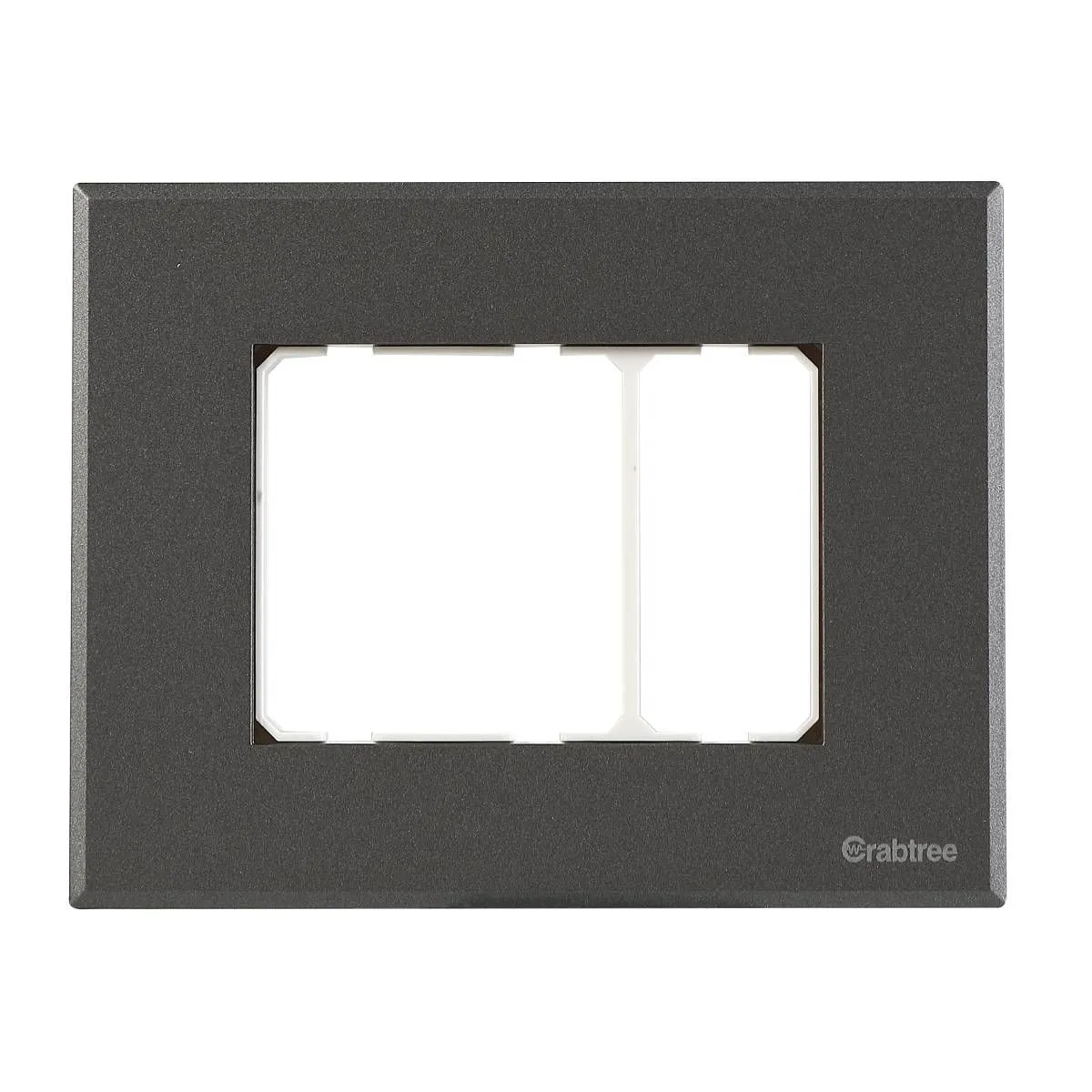Havells Magnus 3 M Combined Plate · Matt Grey