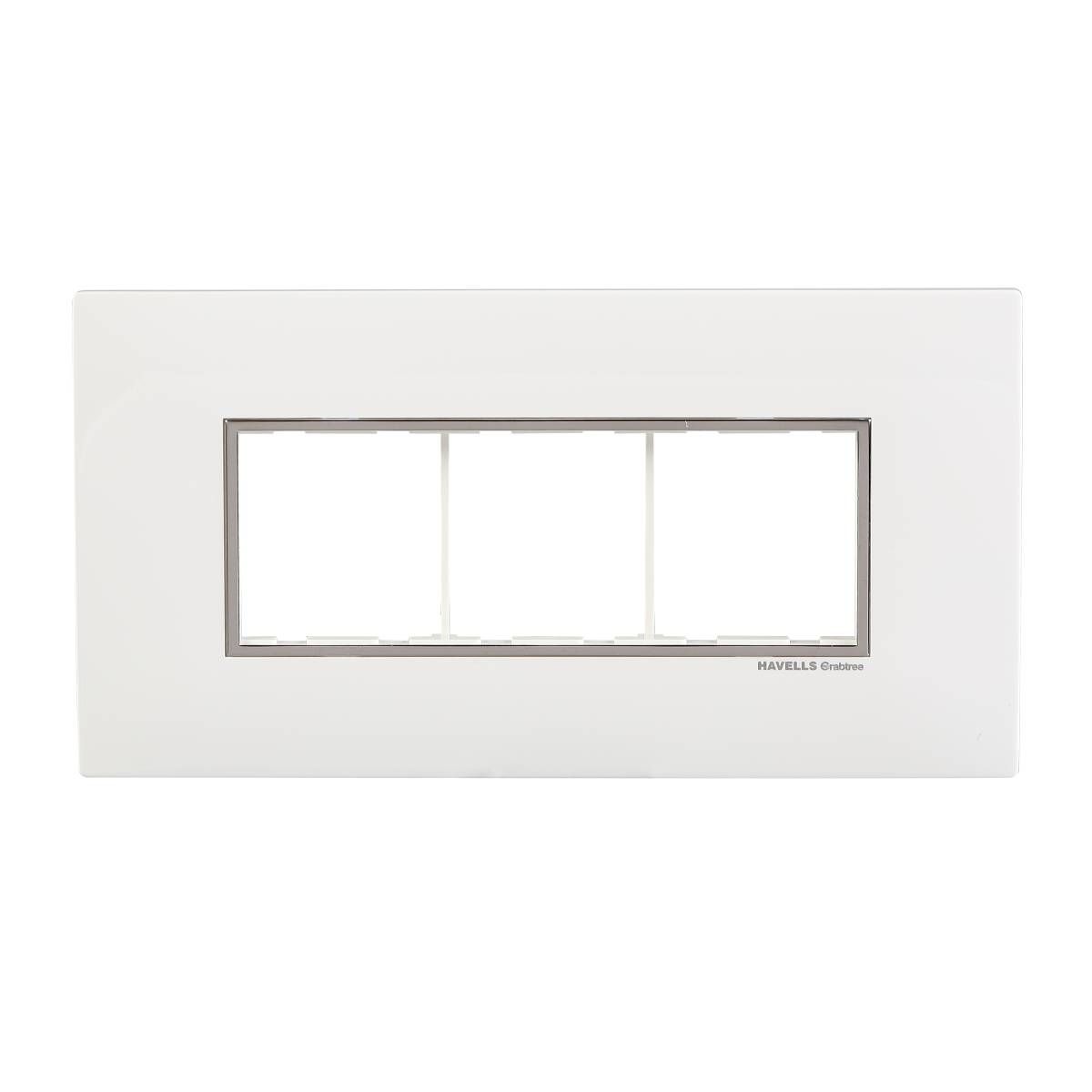 Havells Magnus Plus 6 M PC Combined Plate Wooden Box · White