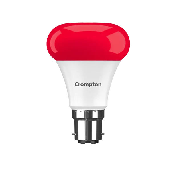 Crompton 7 W B22 Colormatic LED Bulb · Red · Pack of 4