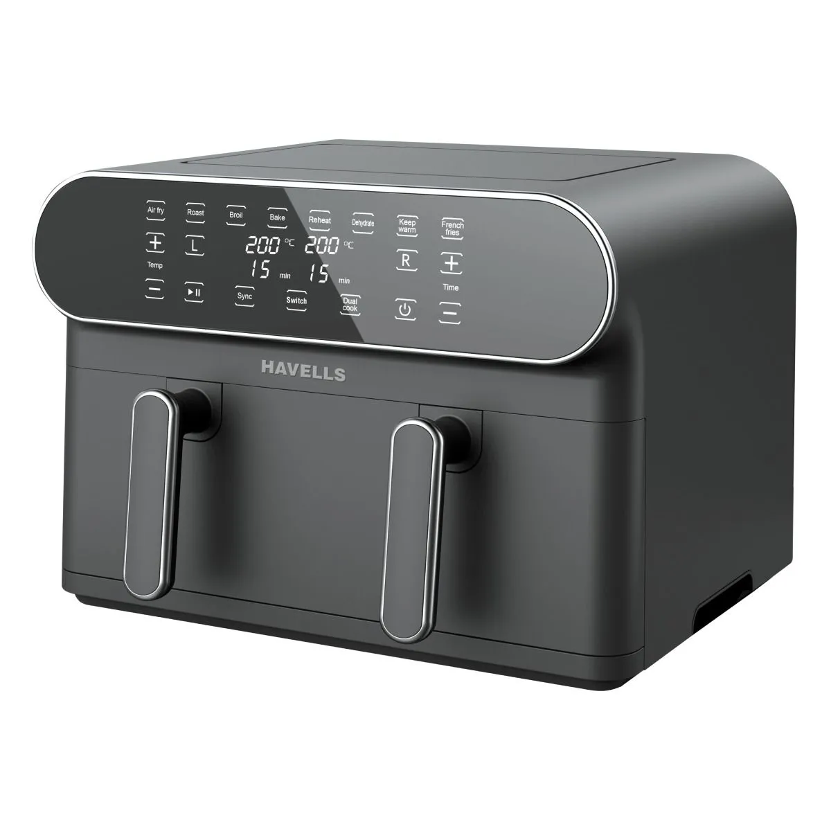 Havells Prolife Delicia Air Fryer · 1700 W · 10.5 L · Black