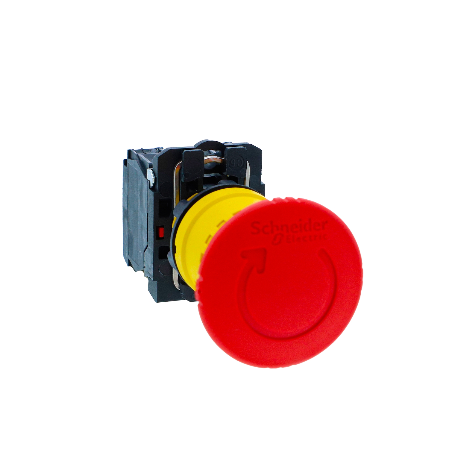 Schneider Harmony XB5N Push Button · 22 mm · 1 NC · IP65 · XB5AS8445N