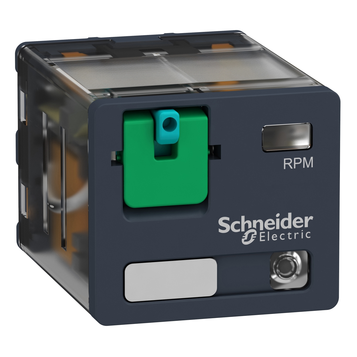 Schneider Harmony Plug-in Relay · 3 C/O · 15 A · 24 V DC coil