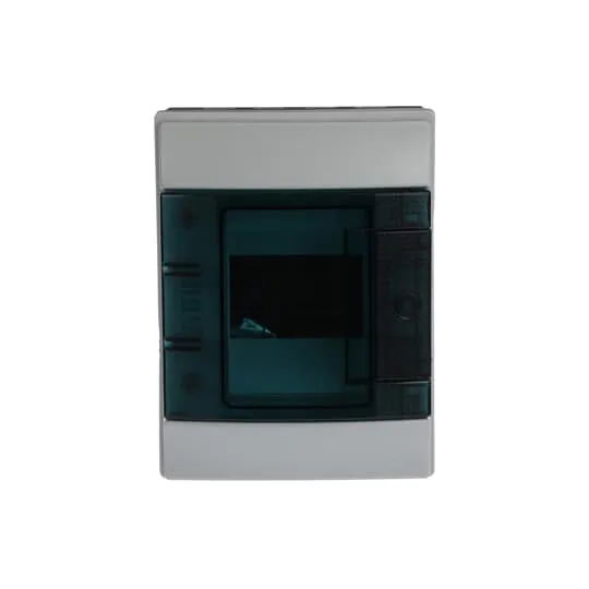 ABB IP65 Consumer Unit · Surface mounting · 4 M · 1 row(s) · Door: Single · Plastic · Transparent · Dimensions: 202 mm x 152 mm x 117 mm