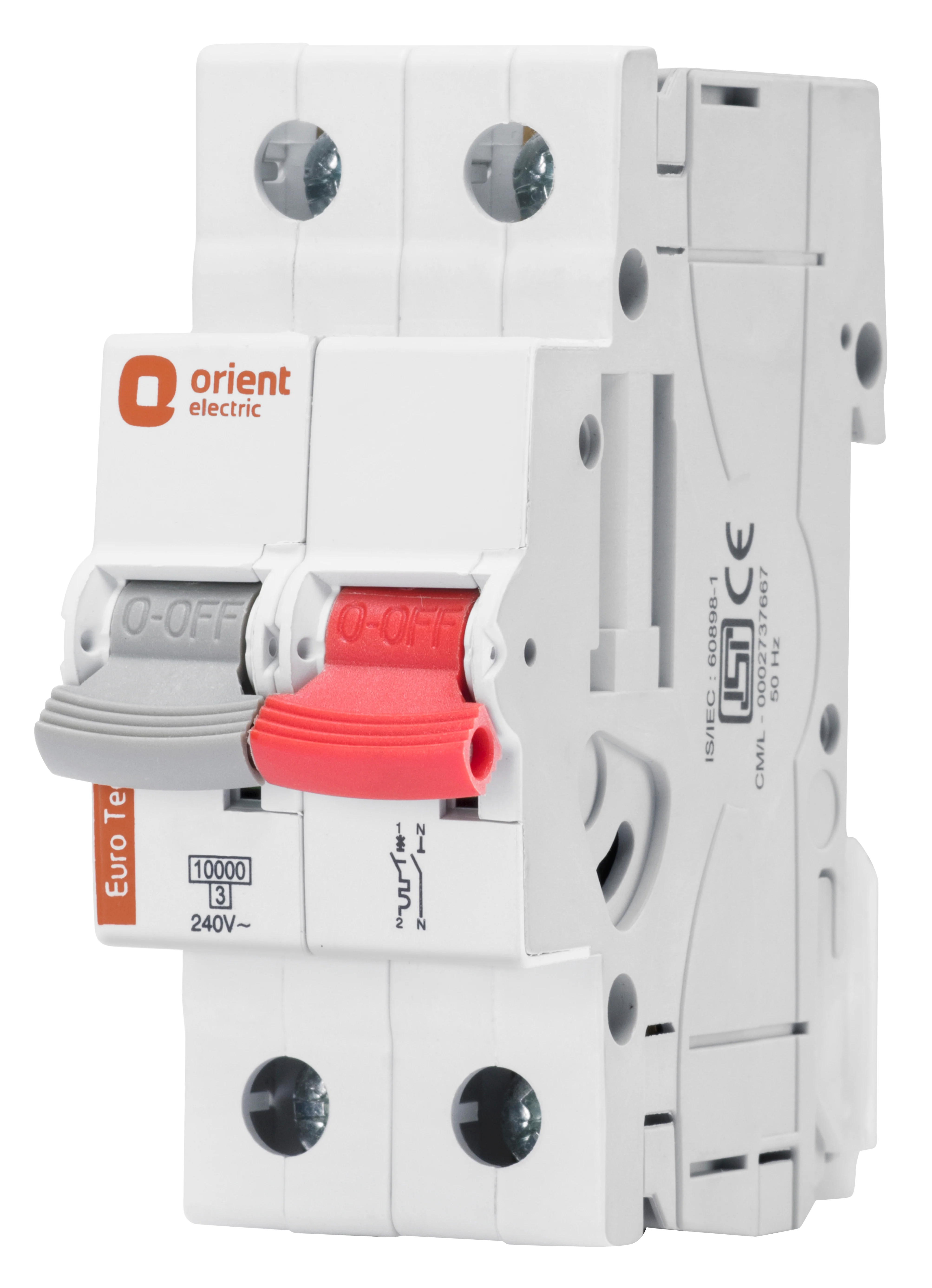 Orient Eurotech MCB Single Pole With Neutral · Curve C · 20 A