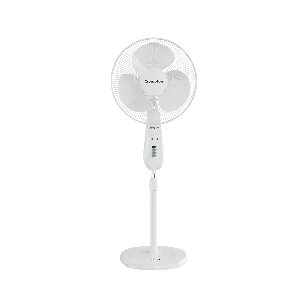 Crompton Hiflo Neo PF Pedestal Fan · White