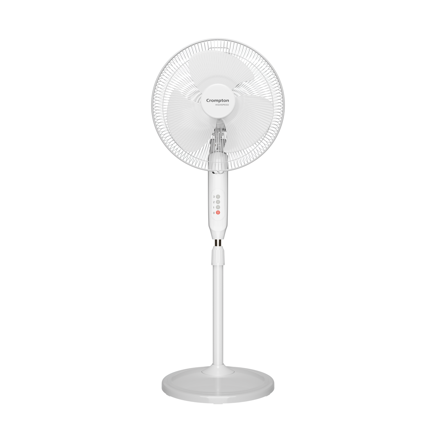Crompton Hispeed Gale Plus Pedestal Fan · White