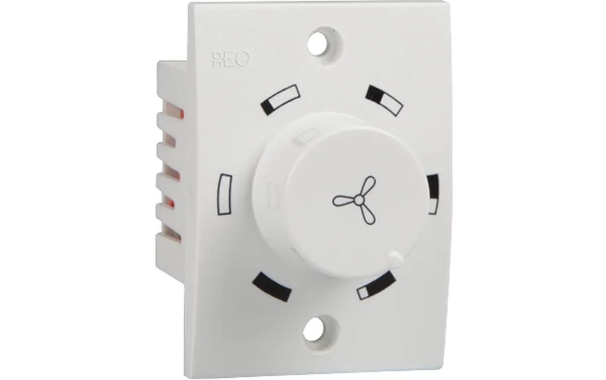 Havells 2 M Fan Regulator (ISI) White REO Flair