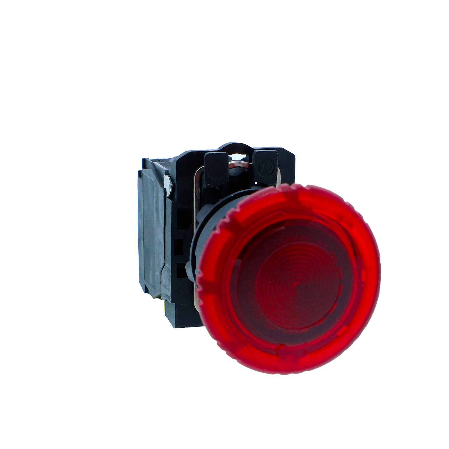 Schneider Harmony XB5N Push Button · 22 mm · LED · 1 NC · 24 V