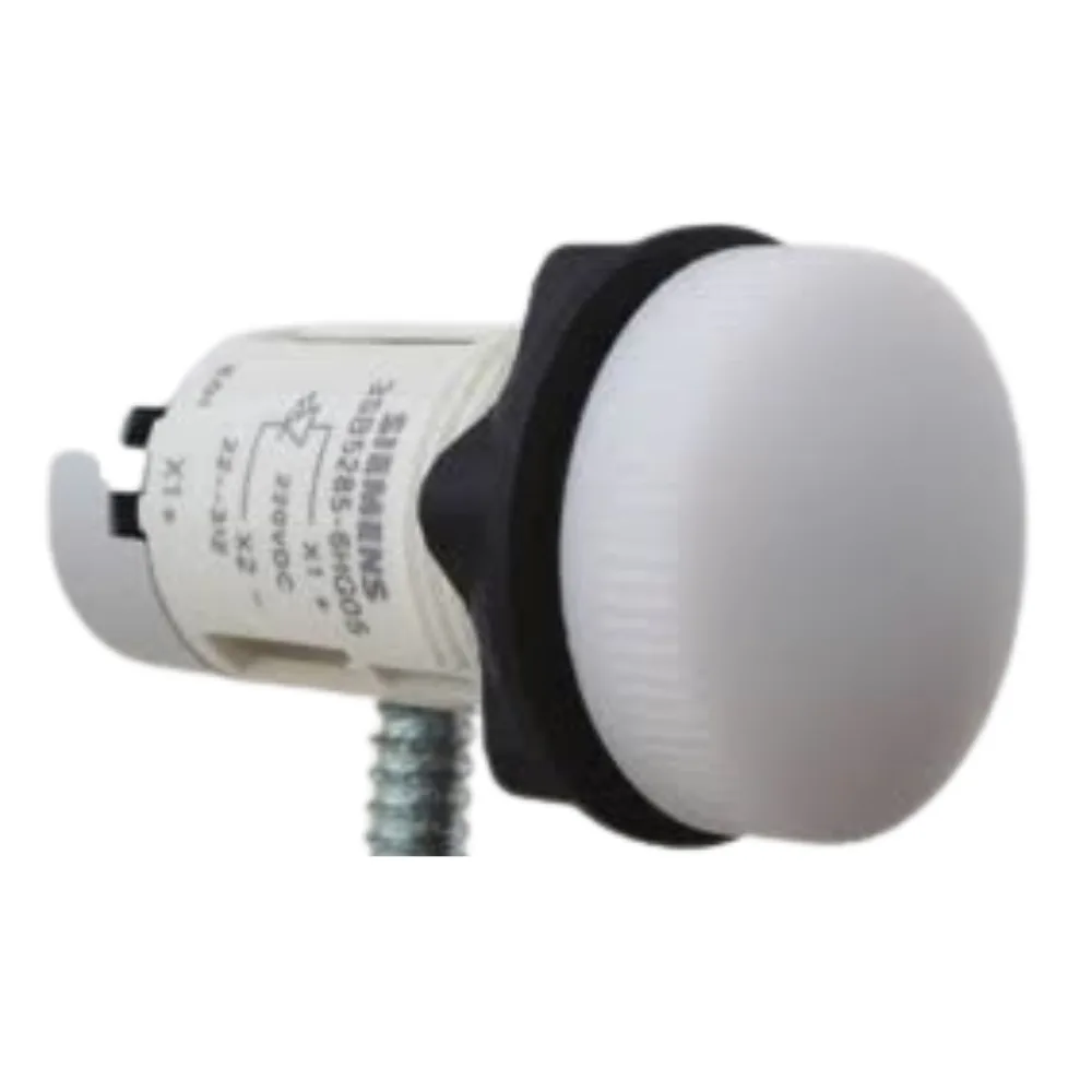 Siemens Sirius ACT 3SB5 Indicating Lamp 22 mm · White · 42-240 V AC / 42-220 V DC · Wide Band Compact LED