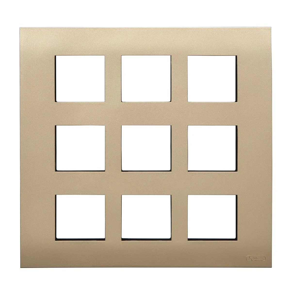 Lauritz Knudsen Encurve 18 M Plate Desert · Gold
