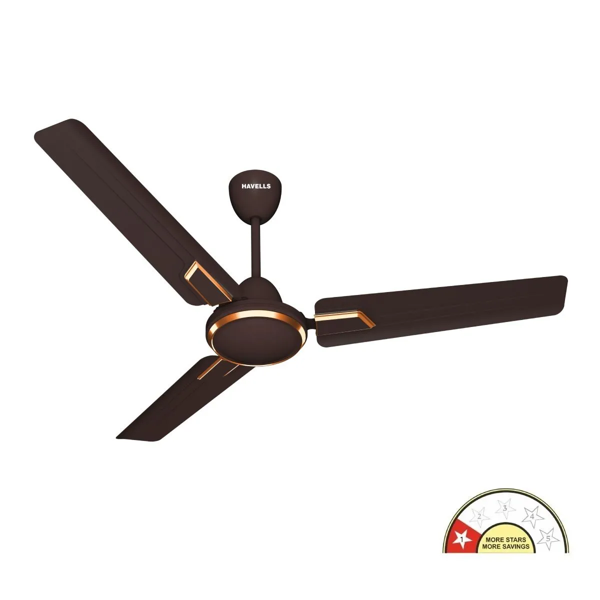 Havells Andria Neo Decorative Ceiling Fan · Espresso Brown