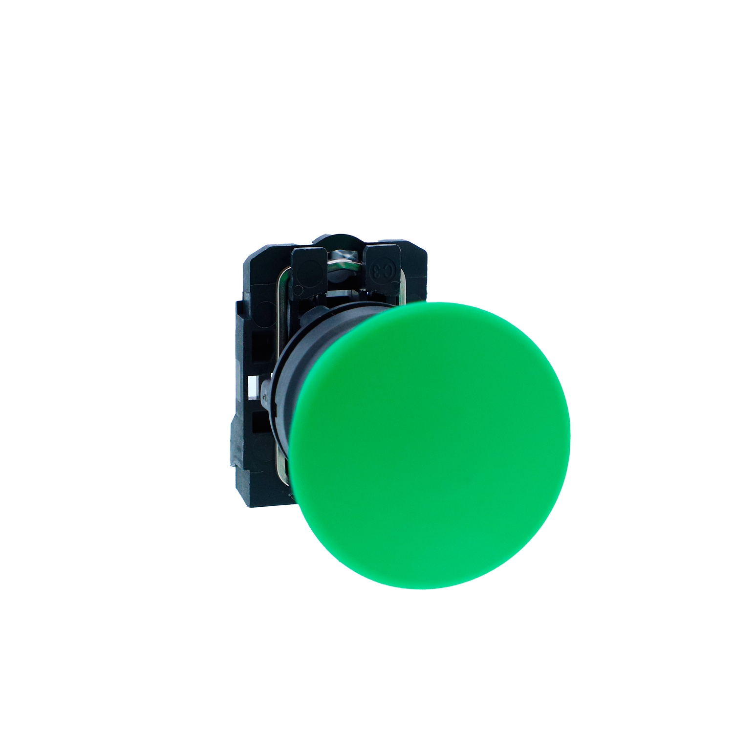 Schneider Harmony XB5N Push Button · 22 mm · 1 NO · 24 V AC/DC at · IP65 · XB5AC31N