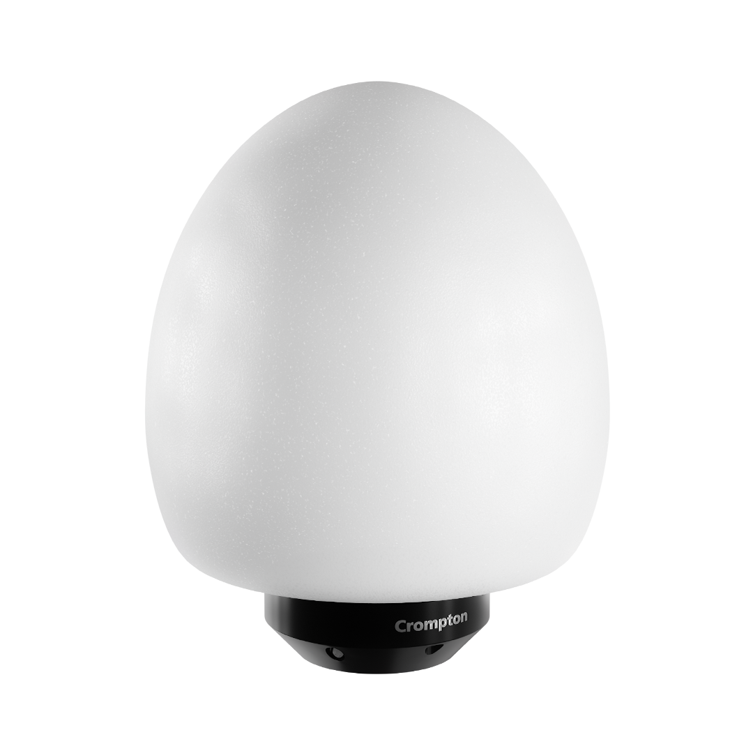 Crompton Solarion Eclipse Oval Gate Lamp (Plastic with B22 Holder)