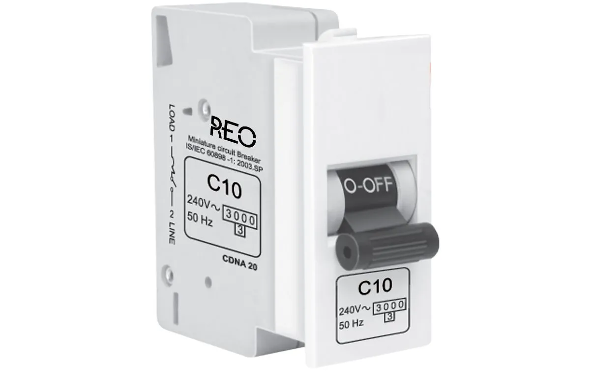 Havells 10 A SP C MINI MCB White REO Bliss
