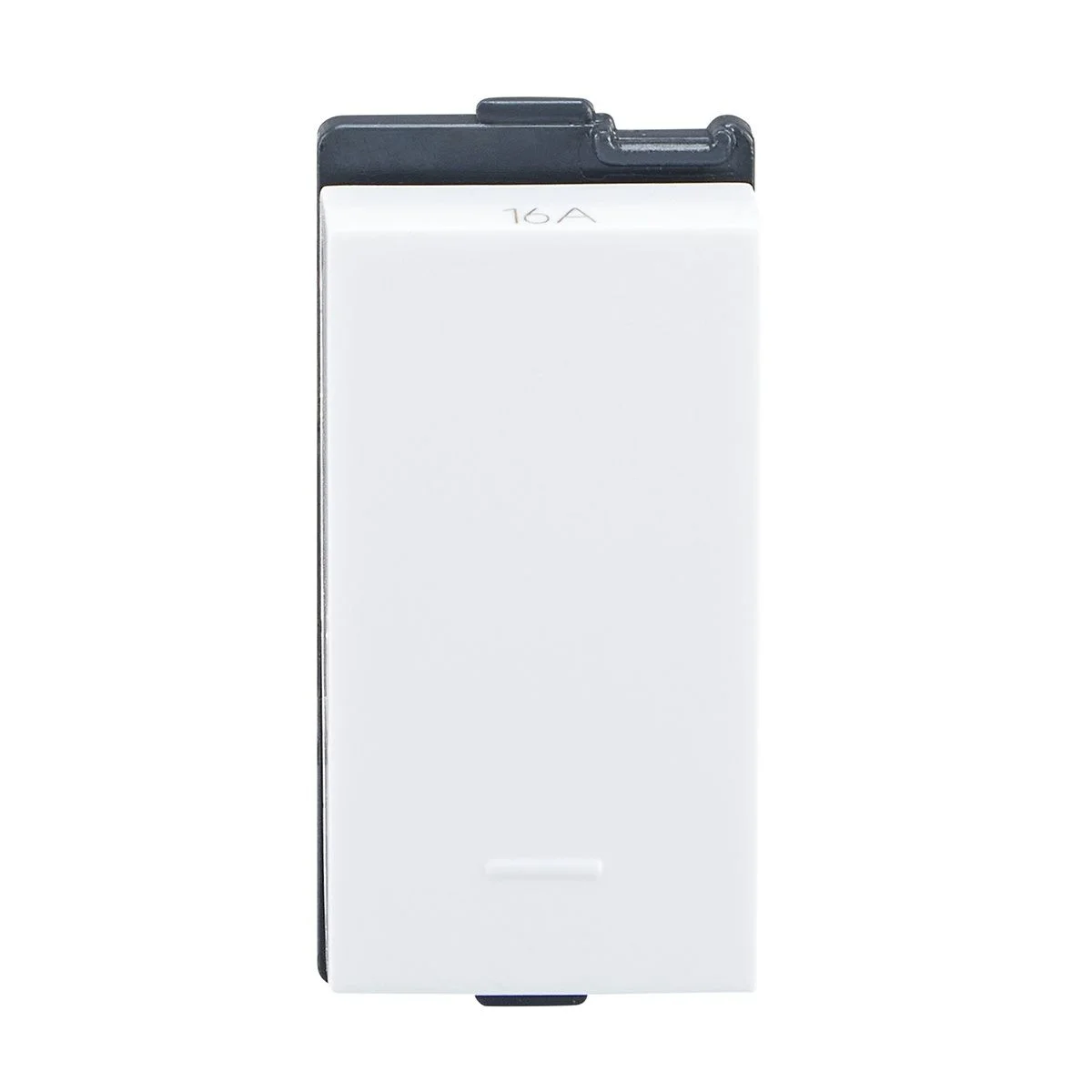 Lauritz Knudsen englaze Bell Push · 10 AX · 1 way · Soft Feel · 1 M · White