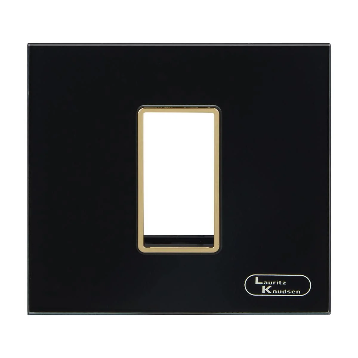 Lauritz Knudsen entice Glass Plate · 1 M · with Grid Frames · Black