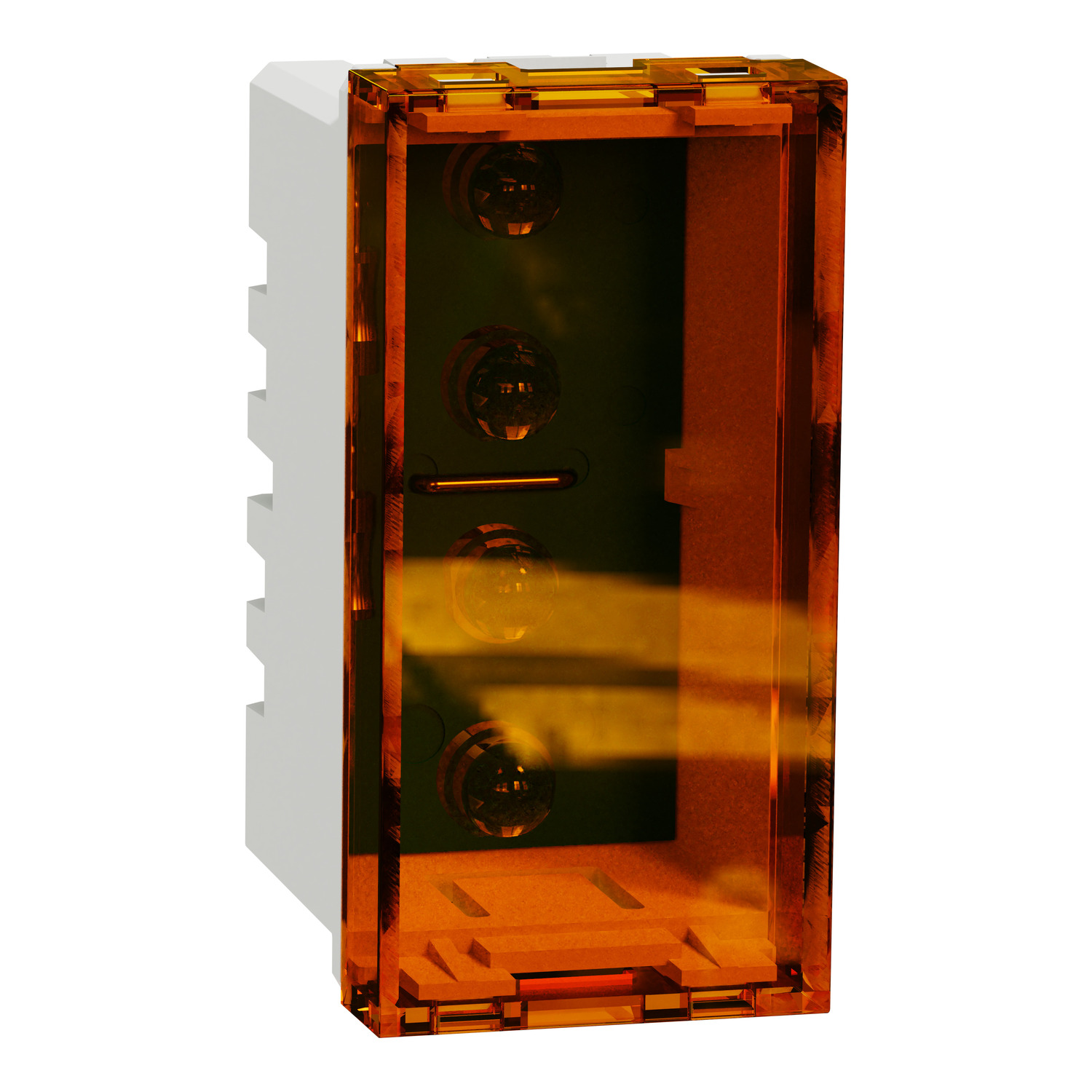 Schneider Unica Pure Indicator Lamp · 1 module · yellow