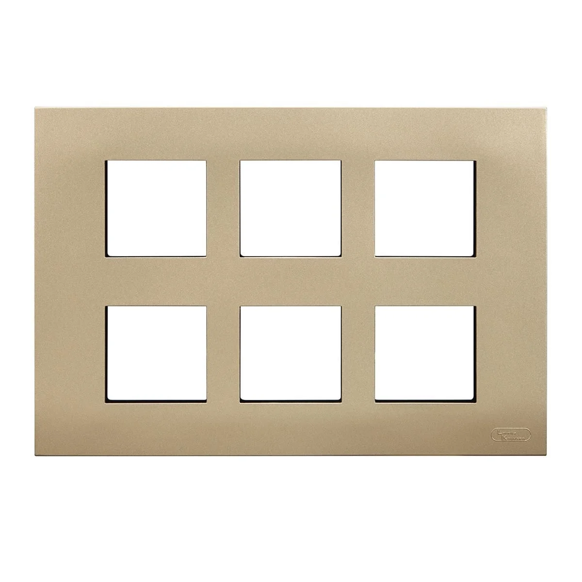 Lauritz Knudsen Encurve 12 M Plate Desert · Gold