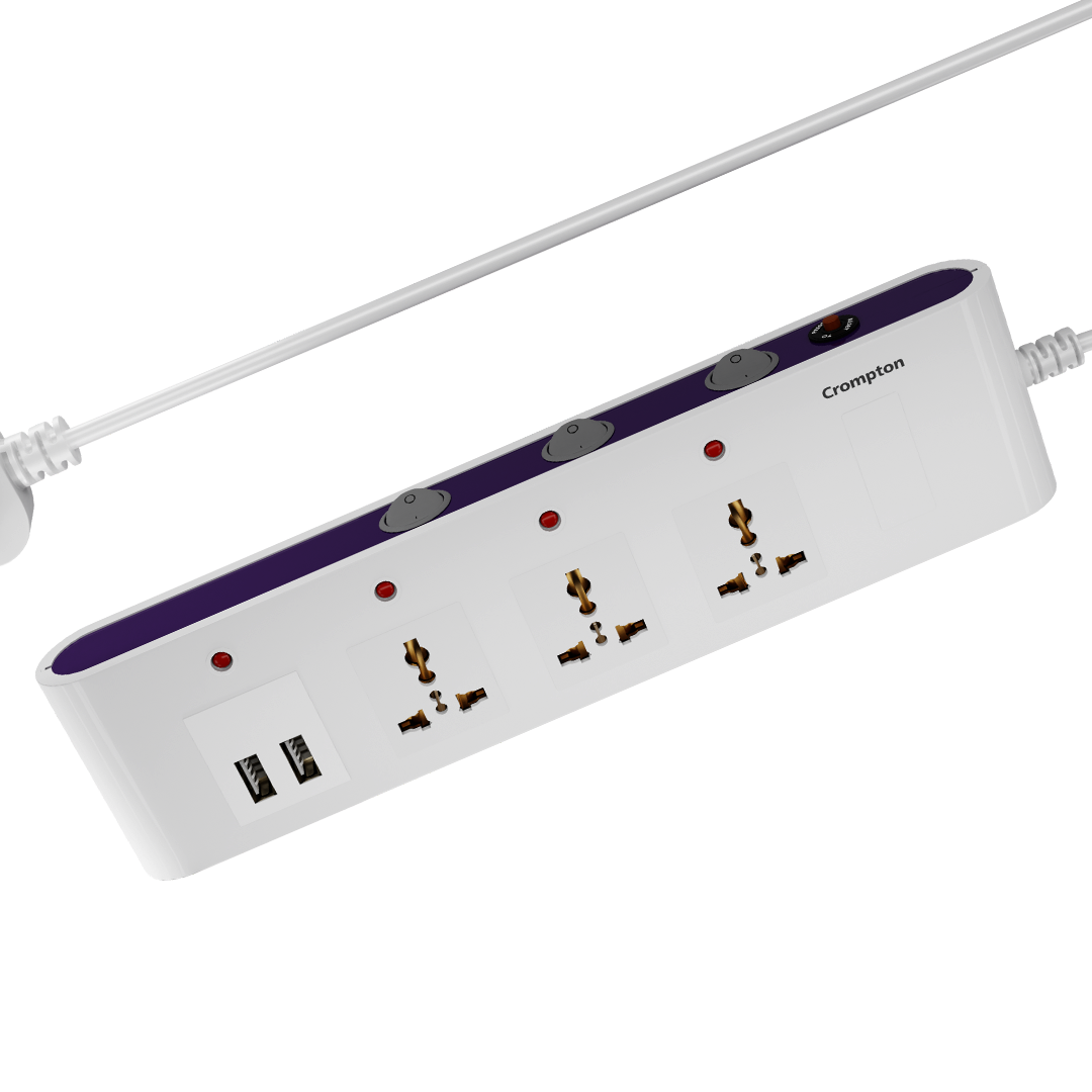Crompton Powerbox Alpha SU Extension Board 6 A · White