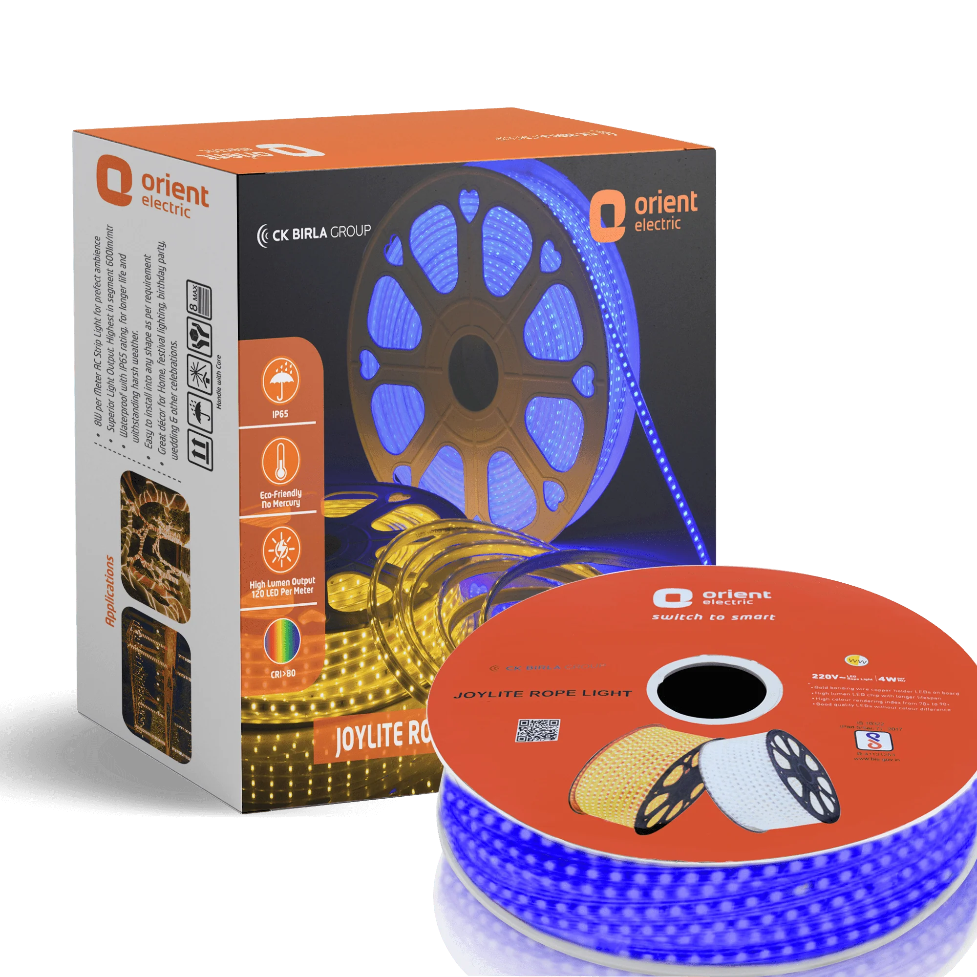 Orient JoyLite 10-meter 120 LED Rope Strip Light · Blue
