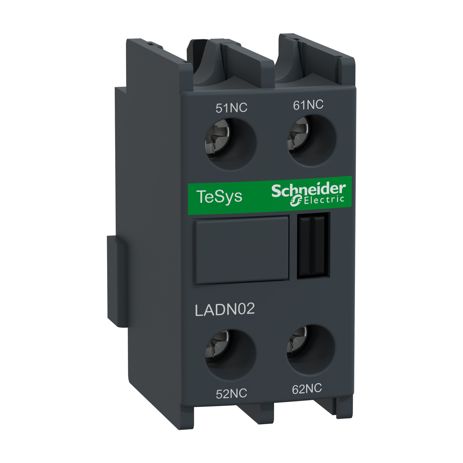 Schneider TeSys LADN Auxiliary Contact Block · TeSys D · 2NC · front mounting