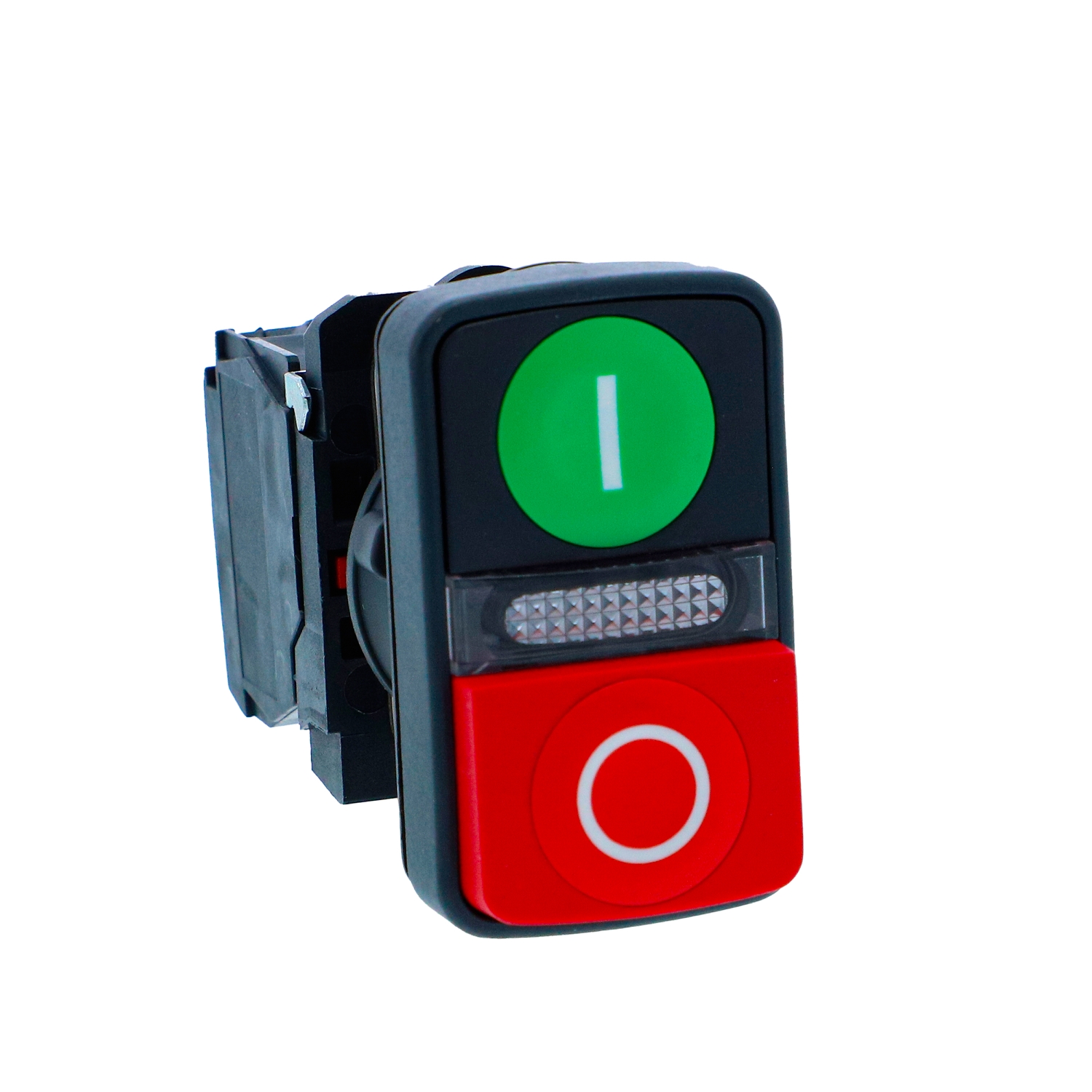 Schneider Harmony XB5N Push Button · 22 mm · LED · 1 NO + 1 NC · IP65 · XB5AW84M5N