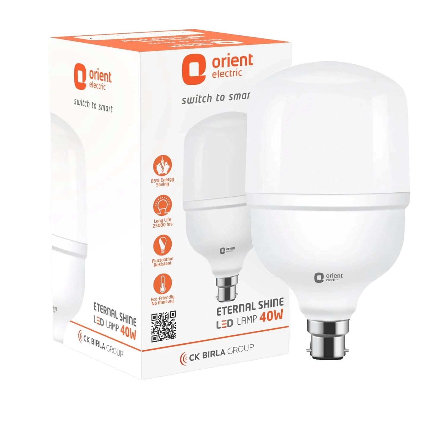 Orient Eternal Shine LED Bulb · Cool White · 40 W