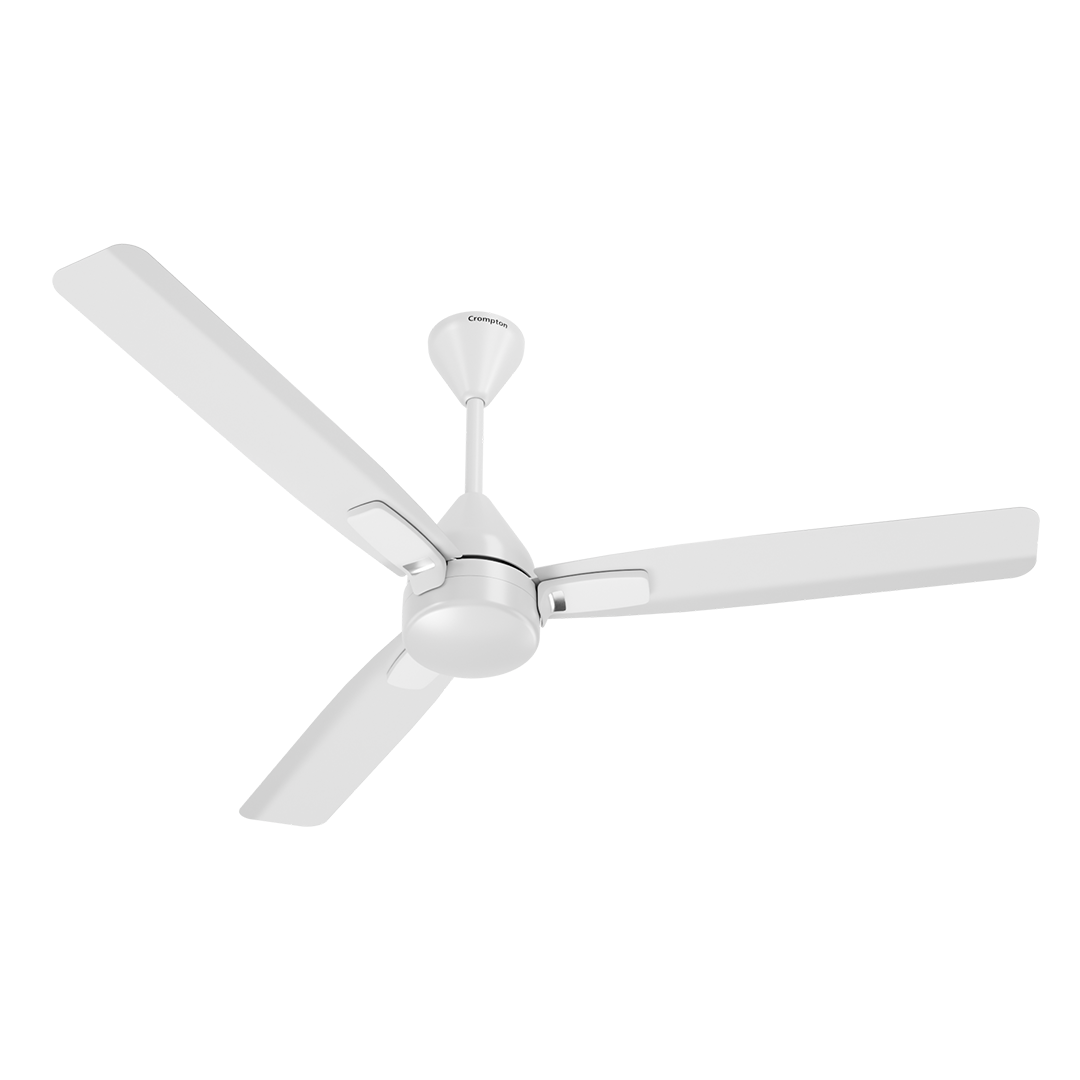 Crompton Energion Caelum 1200mm BLDC Ceiling Fan · Silver White