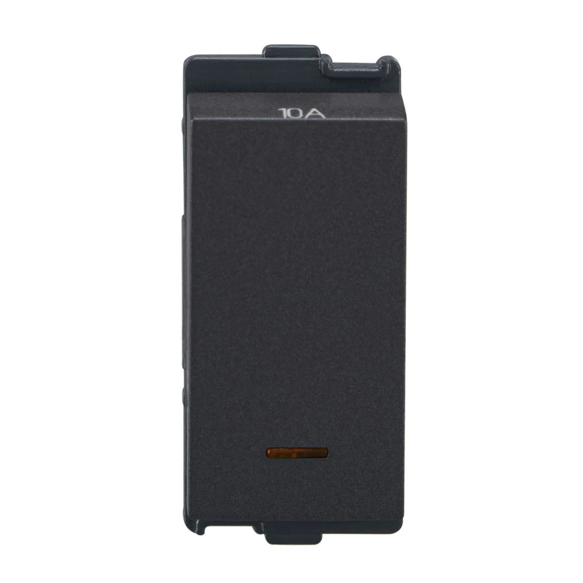 Lauritz Knudsen englaze Switch · 10 AX · 1-Way with Indicator · Soft Feel Switch · 1 M · Grey