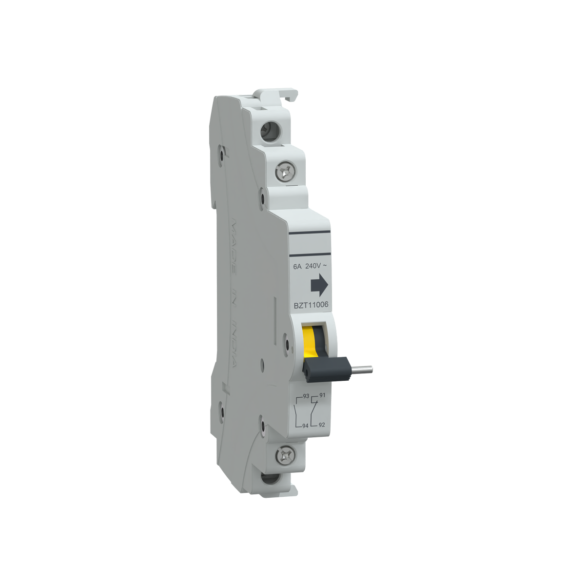 Lauritz Knudsen Accessory · EXORA · MCB · 240 V AC · Trip Alarm Contact · 1 Inbuilt + 1 in auxilary contacts