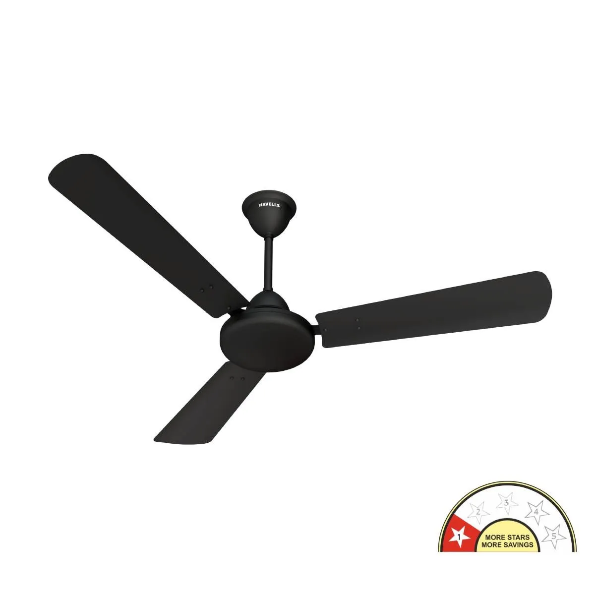 Havells SS-390 HS Decorative Ceiling Fan · Matt Black