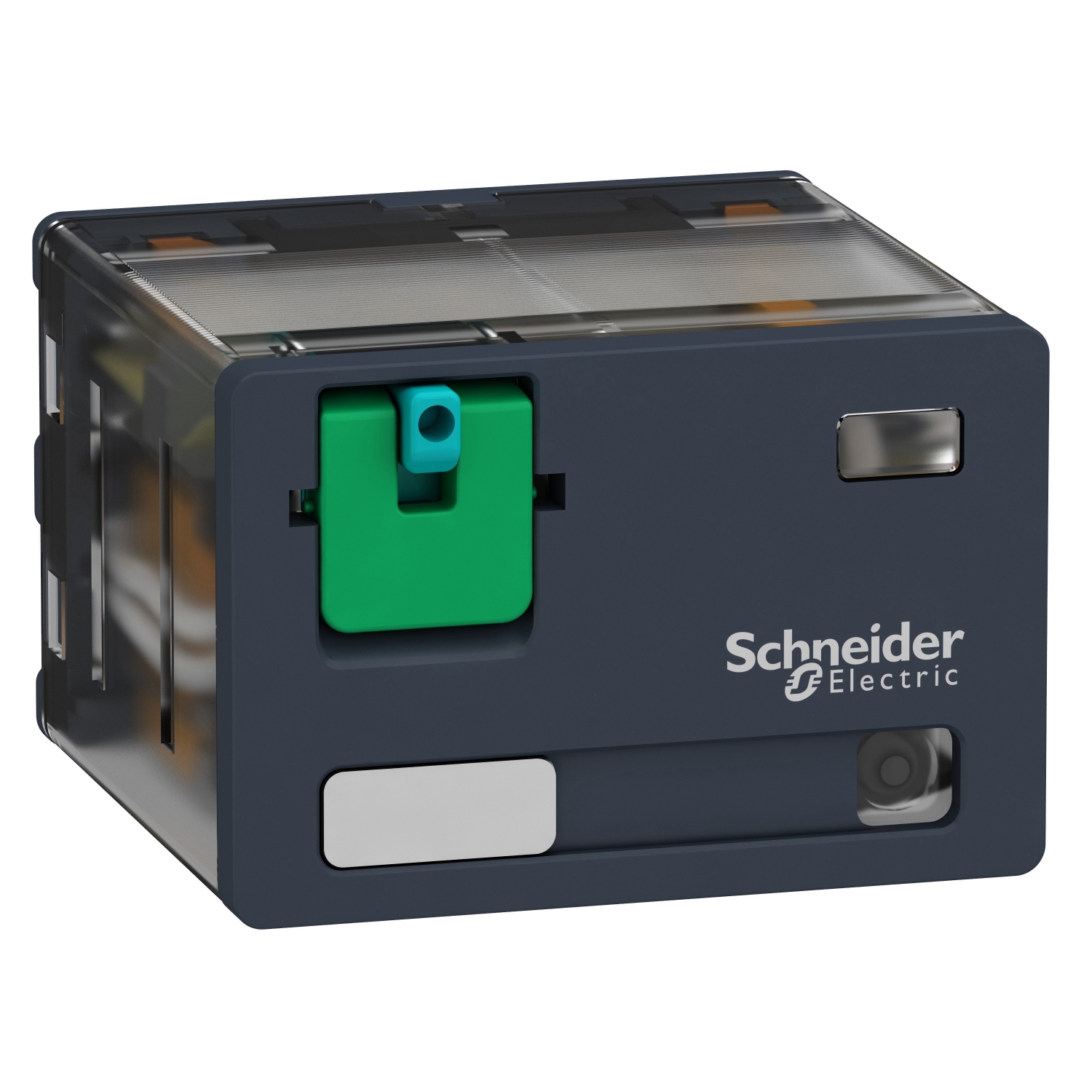 Schneider Harmony Plug-in Relay · 4 C/O · 15 A · 24 V DC coil