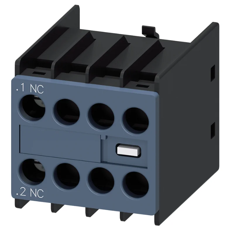 Siemens Sirius Auxiliary Contact Block 1 NC · Suitable For 3RH2 & 3RT2 Contactor · Size S00 · S0 · S2