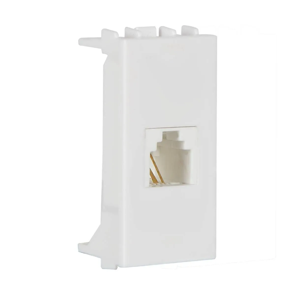 Havells Signia Telephone Socket · White