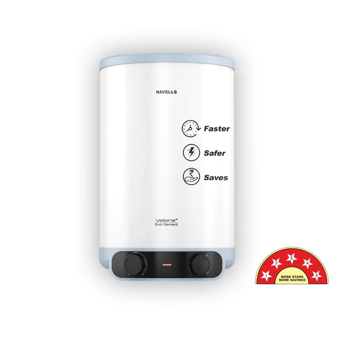 Havells Velora+ Convertible Storage Water Heater (Geyser) · 10 L