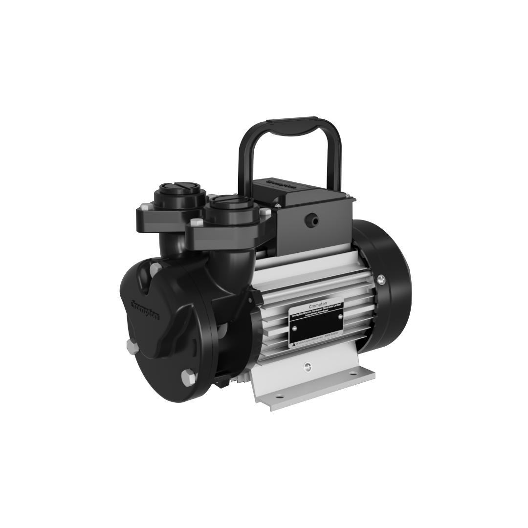 Crompton FLOMAX DURA II Mini Self Priming Regenerative Pump · Black & Silver