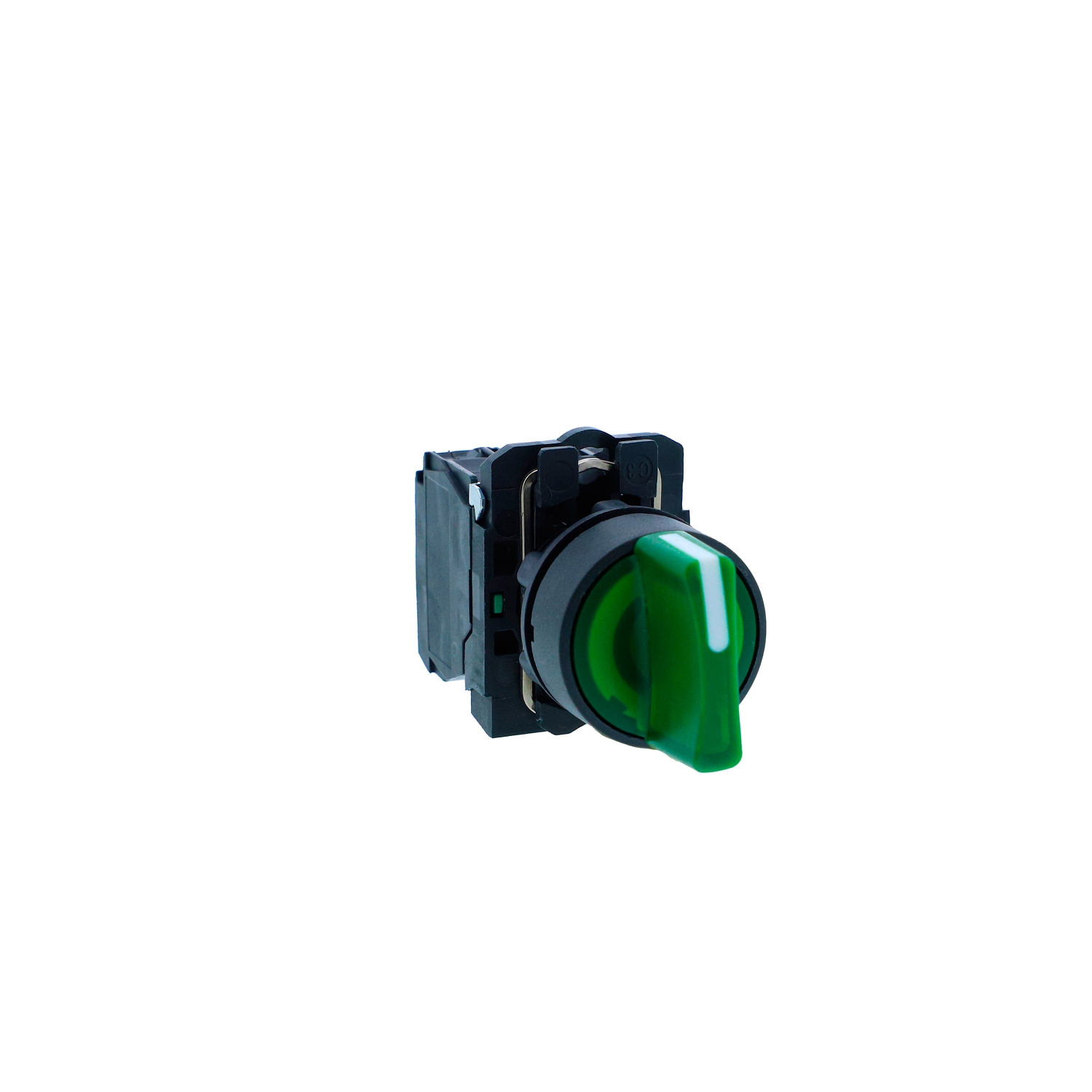 Schneider Harmony XB5N Illuminated Selector Switch · 22 mm · 2 NO · 24 V AC/DC · IP65 · XB5AK153B3N