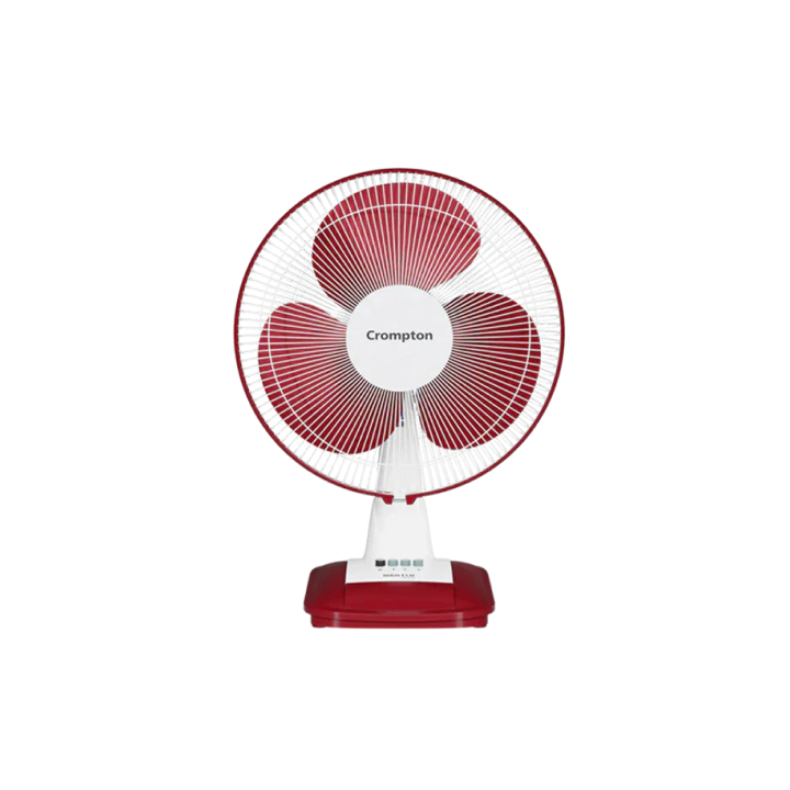 Crompton Hiflo Neo Table Fan · Crimson Red