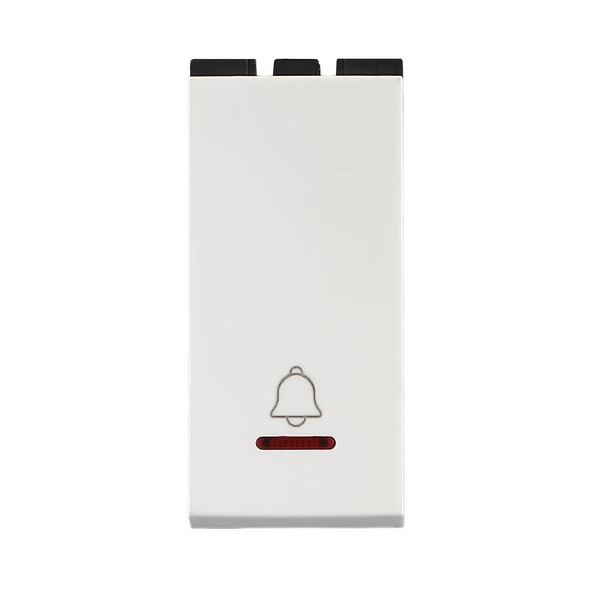 Havells Adiva 6 AX Bell Push Switch with Indicator · White