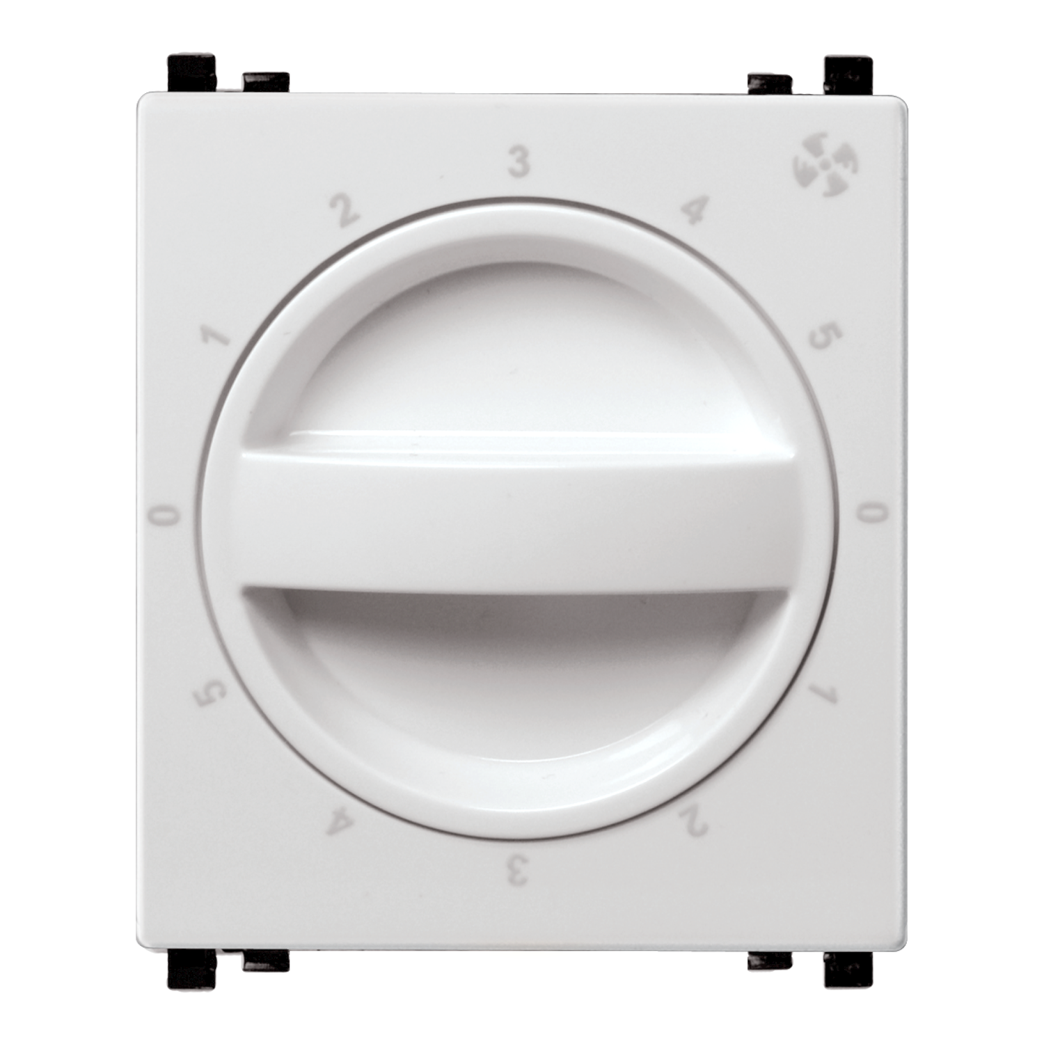 Schneider ZENcelo Fan Controller · 5 speeds · 100 W · 2 module · white
