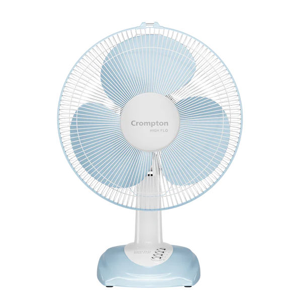 Crompton Hiflo Wave Plus Table Fan · Powder Blue