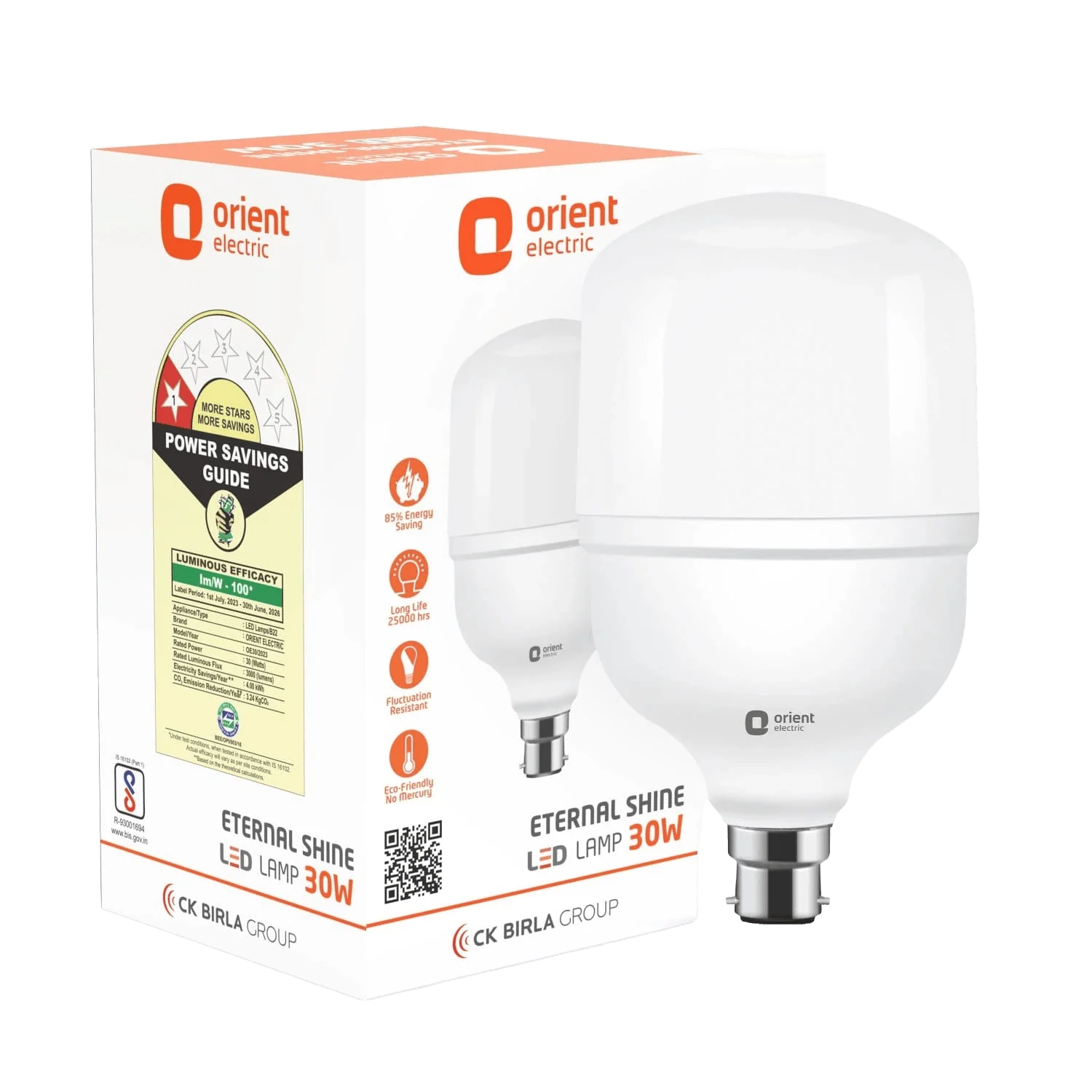 Orient Eternal Shine LED Bulb · Cool White · 30 W