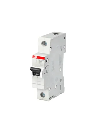 ABB SB200M MCB · 1P (SP) · 1 A · D curve · 10 kA