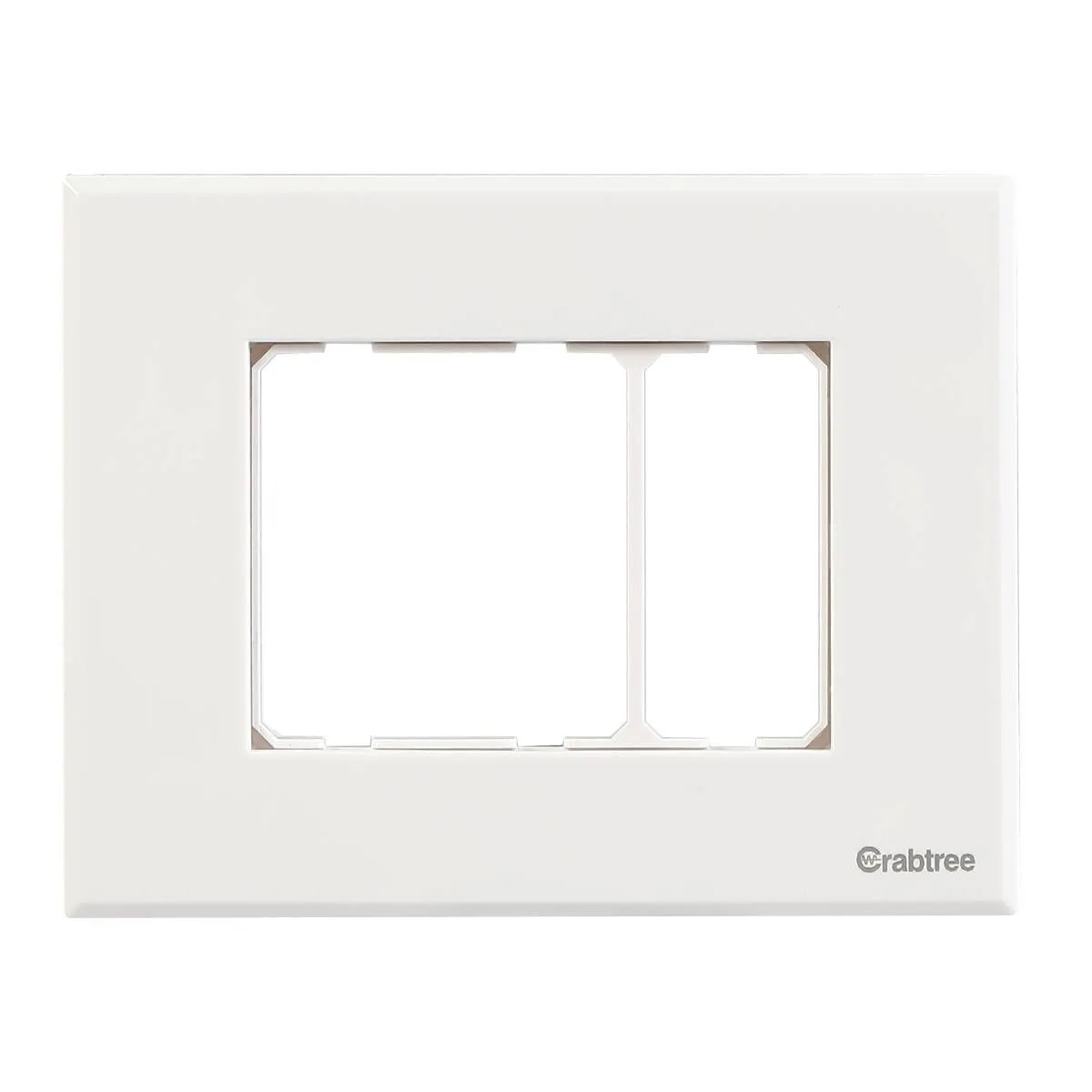 Havells Magnus 3 M Combined Plate · Matt White