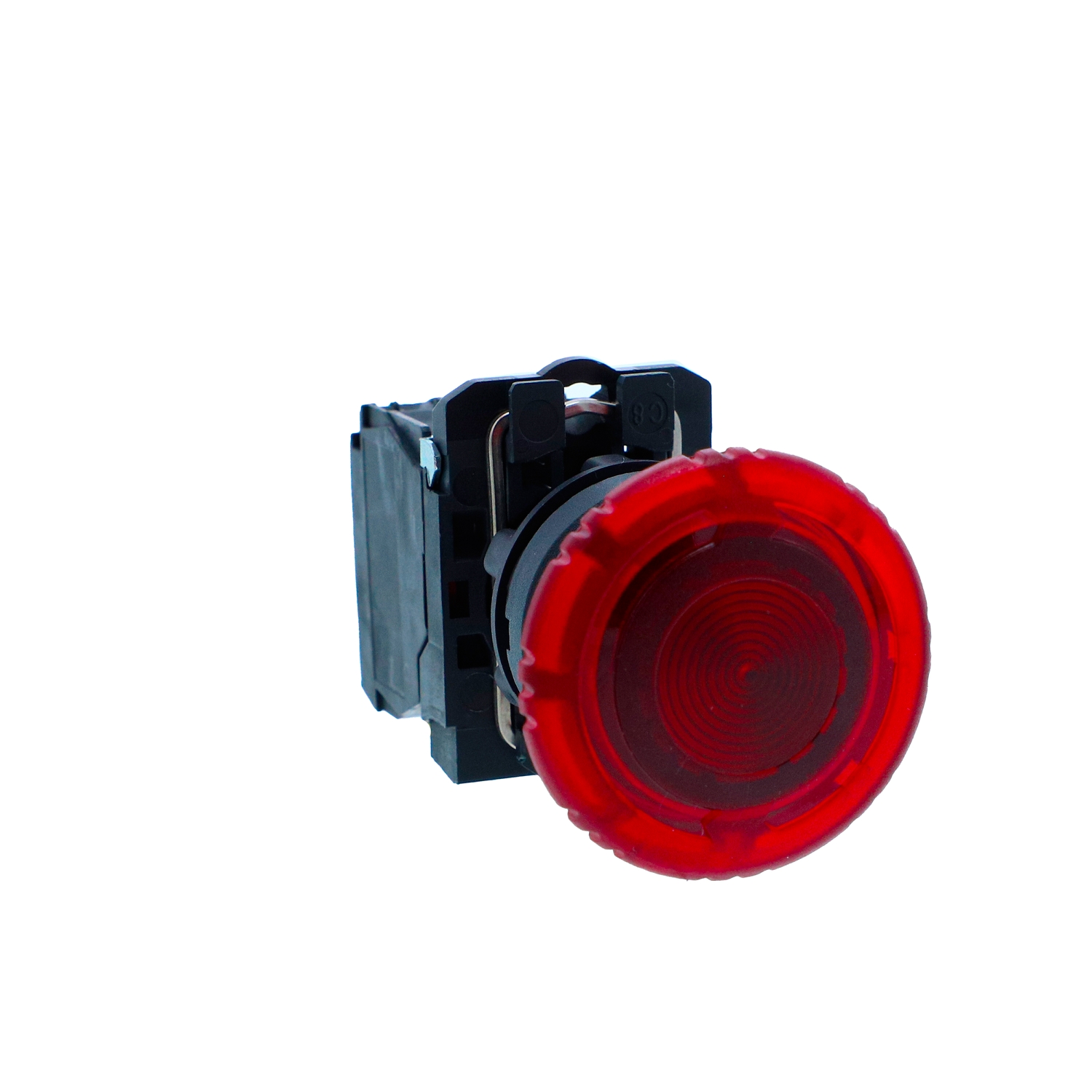 Schneider Harmony XB5N Push Button · 22 mm · LED · 1 NC · 230 V