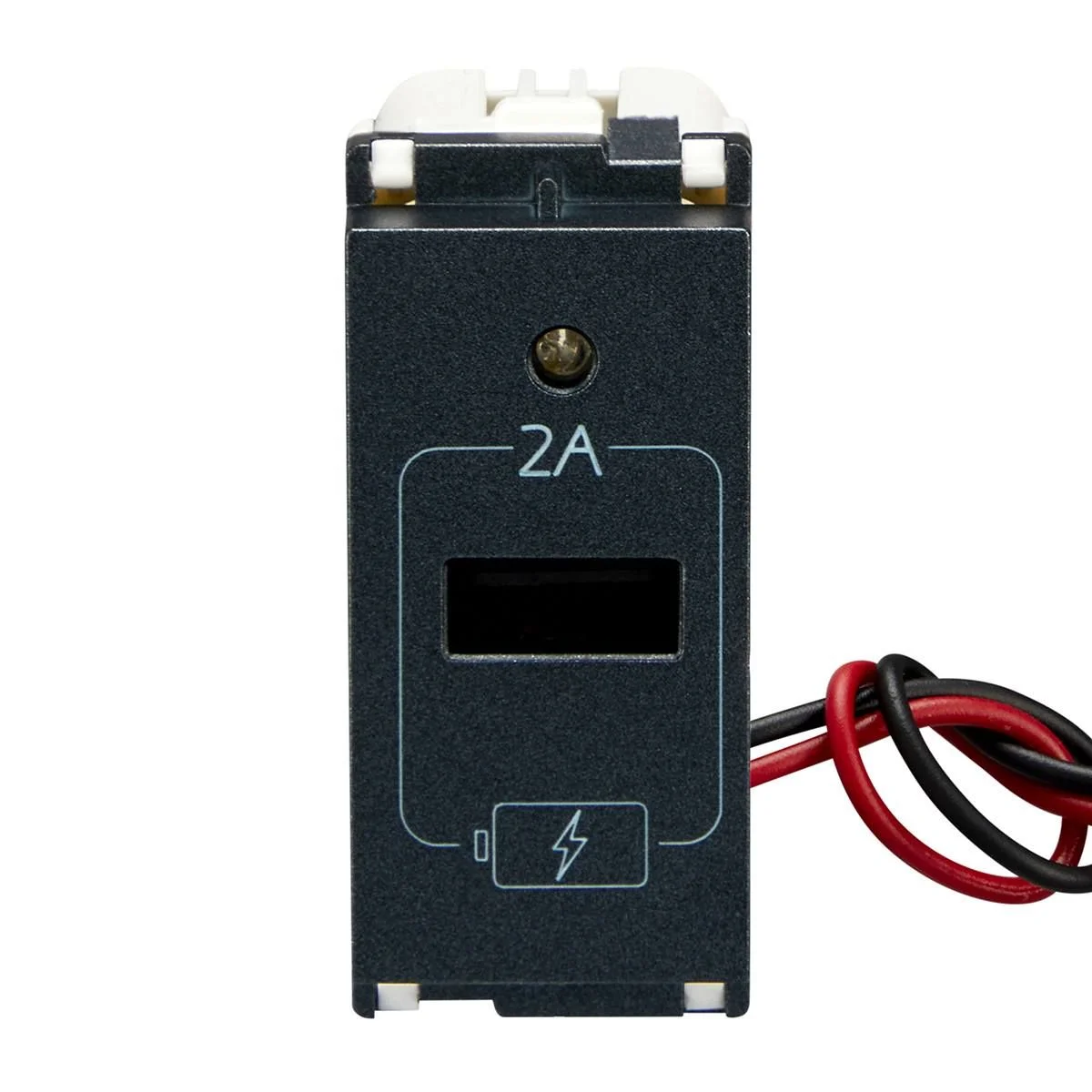 Lauritz Knudsen Accessory · enGem USB Charger · 2 A · 1 M · PD Charger · Fast & safe USB charging · Stone Grey