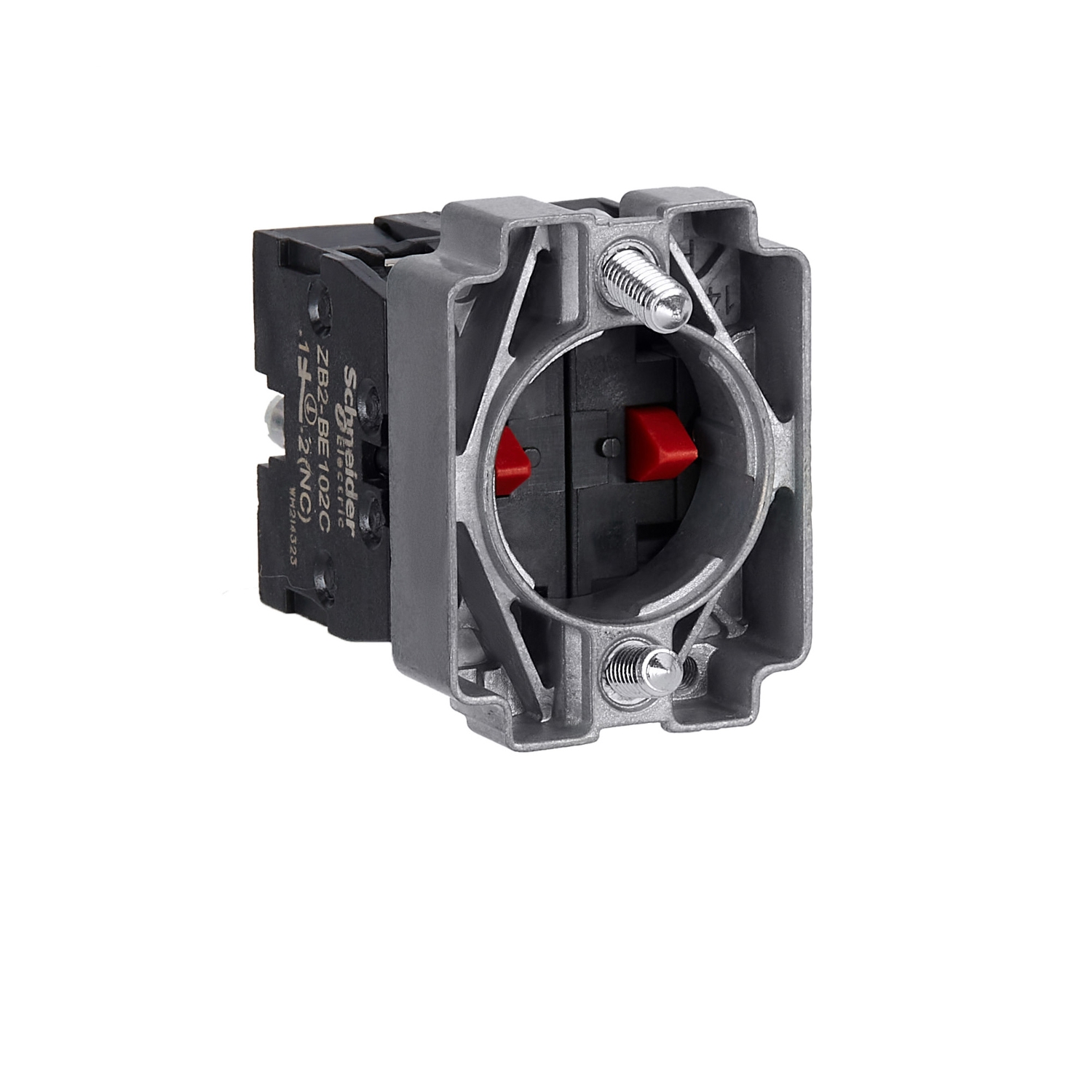Schneider Harmony XB2 Complete Body/Contact Assembly · body for control button · Ø 22 mm · 30 mm · ZB2BZ104C